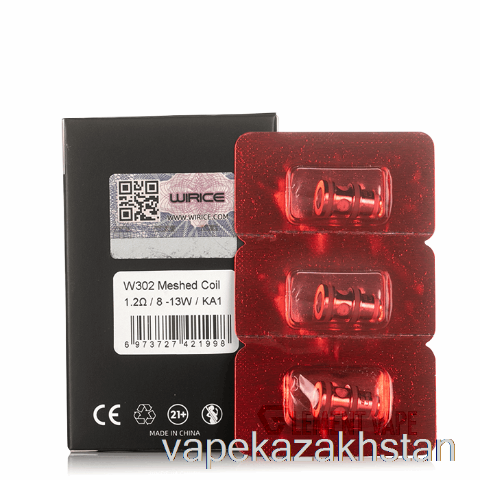 Vape Disposable Hellvape x WIRICE Top Loading Replacement Coils 1.2ohm T3-02 Meshed Coils